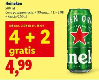Lidl Heineken oferta