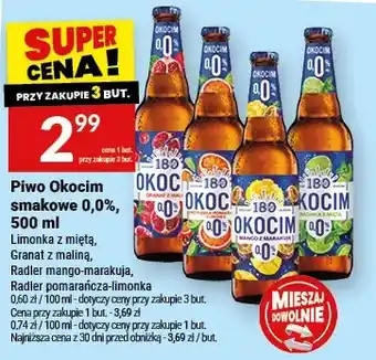 Twój Market Piwo Okocim smakowe 0,0% oferta