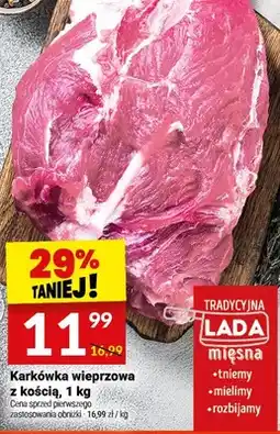 Twój Market Karkówka wieprzowa z kością oferta