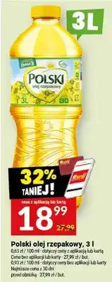 Twój Market Olej rzepakowy polski oferta