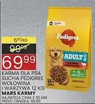 Wafelek Karma dla psa sucha Pedigree Adult z warzywą 12 kg Mars Karmy oferta