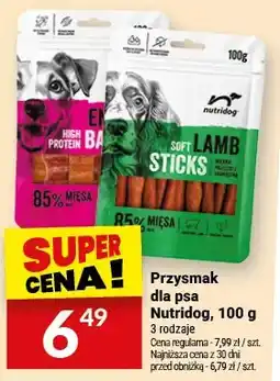 Twój Market Przysmak dla psa Nutridog oferta
