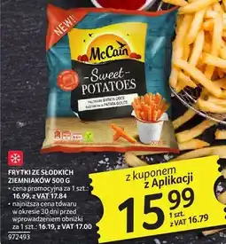 Selgros Frytki ze słodkich ziemniaków 500 g McCain oferta