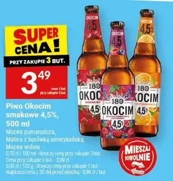 Twój Market Piwo Okocim smakowe 4,5% oferta