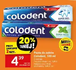 Twój Market Pasta do zębów Super Biel, Super Fresh oferta