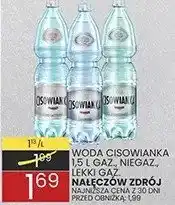 Wafelek Woda Cisowianka 1.5 l Gaz., Niegaz. Naleczow Zdroj oferta