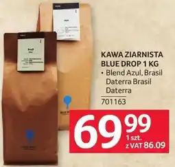 Selgros Kawa ziarnista Blue Drop Blend Azul, Brasil Daterra Brasil Daterra oferta