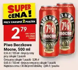 Twój Market Piwo Beczkowe Mocne oferta