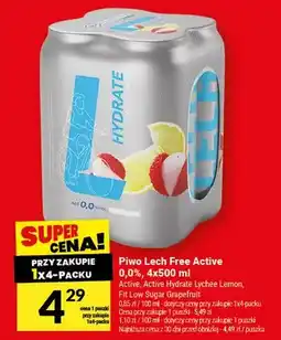 Twój Market Piwo Lech Free Active oferta