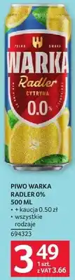 Selgros Piwo Warka Radler 0% oferta