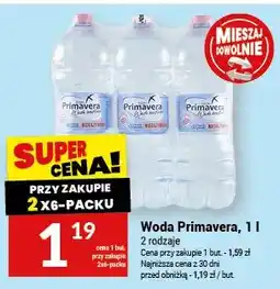 Twój Market Woda Primavera oferta