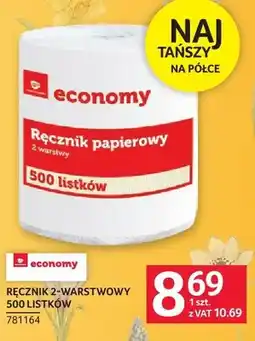 Selgros Ręcznik papierowy Economy 500 listków oferta