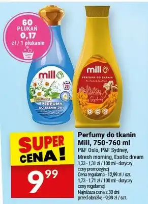 Perfumy do tkanin Mill