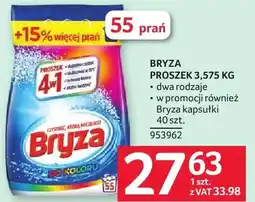 Selgros Proszek BRYZA PROSZEK 3,575 KG dwa rodzaje oferta