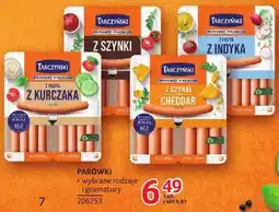 Selgros Parówki Tarczyński wybrane rodzaje i gramatury oferta