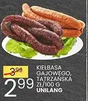 Wafelek Kiełbasa tatrzańska oferta