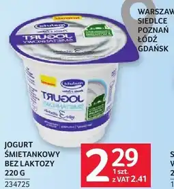 Selgros Jogurt śmietankowy bez laktozy Danone Trilok oferta