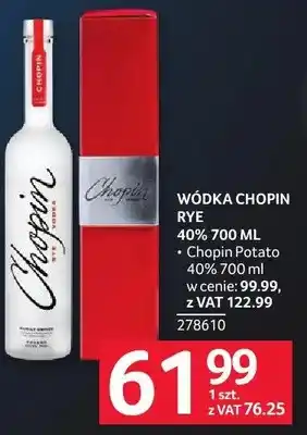 Selgros Wódka Chopin Rye 40% oferta