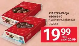 Selgros Ciastka Pasja 650/654g oferta