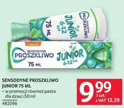 Selgros Pasta Sensodyne Proszklivo Junior oferta