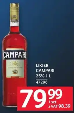 Selgros Likier Campari 25% oferta