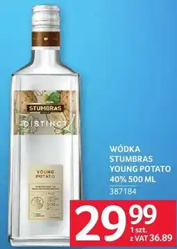Selgros Wódka Stumbras Young Potato 40% oferta