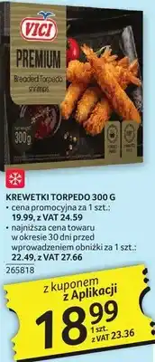 Selgros Krewetki torpedo 300 g Vici oferta