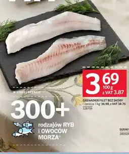 Selgros Filet grenadier bez skóry oferta