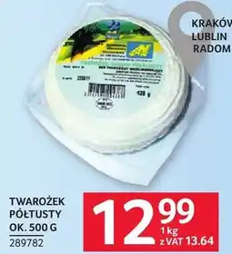 Selgros Twarożek półtłusty ok oferta