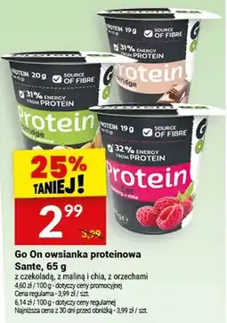Twój Market Owsianka proteinowa z czekoladą z maliną i chili z orzechami oferta