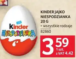 Selgros Kinder jajko niespodzianka oferta