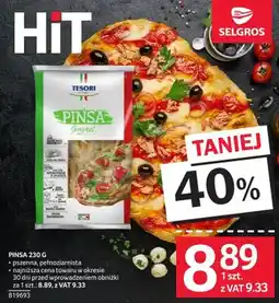 Selgros Pinsa Tesori oferta