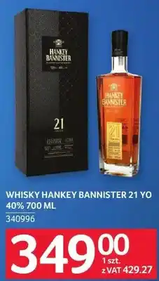 Selgros Whisky HANKEY BANNISTER 21 YO 40% oferta