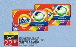 Wafelek Kapsułki do prania do kolorów Vizir 17 szt. Procter & Gamble oferta