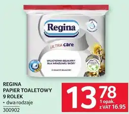 Selgros Papier toaletowy Regina Ultra Care 9 rolek oferta