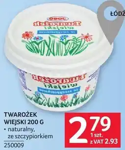 Selgros Twarożek wiejski 200 g naturalny, ze szczypiorkiem oferta