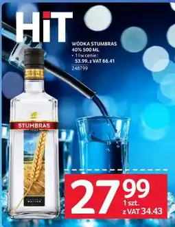 Selgros Wódka HIT Stumbras 40% oferta