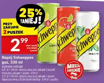 Twój Market Napój gazowany Schweppes oferta