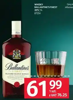 Selgros Whisky Ballantine's Finest 40% oferta