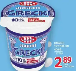 Selgros Jogurt typ grecki Mlekovita oferta
