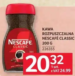 Selgros Kawa rozpuszczalna Nescafe Classic oferta