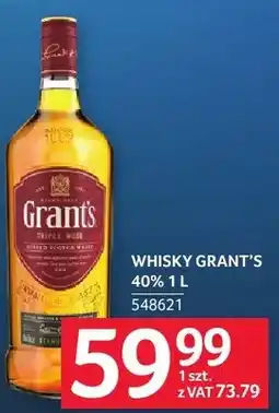 Selgros Whisky Grant's 40% oferta