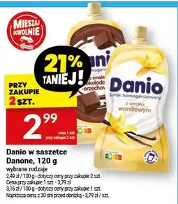 Twój Market Danio w saszetce wybrane rodzaje oferta