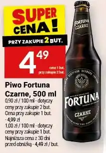 Twój Market Piwo Fortuna Czarne oferta