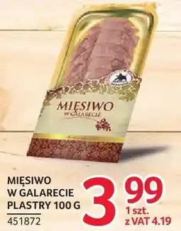 Selgros Mięsiwo w galarecie plastry ZMB Białystok oferta