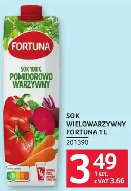 Selgros Sok wielowarzywny Fortuna oferta