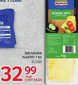 Selgros Ser Gouda plastry Hochland oferta