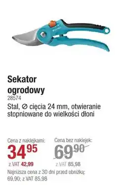 Selgros Sekator ogrodowy oferta