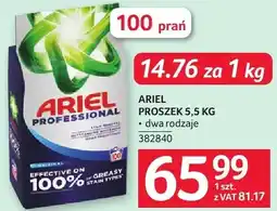 Selgros Proszek ARIEL PROSZEK 5,5 KG dwa rodzaje oferta