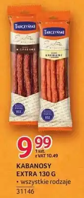 Selgros Kabanosy Tarczyński Extra 130g wybrane rodzaje oferta